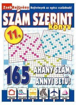 CsoSch Bt. - ZsebRejtvény SZÁM SZERINT Könyv 11. CsoSch Bt. - ZsebRejtvény SZÁM SZERINT Könyv 11., null 2016 antikvár könyv
