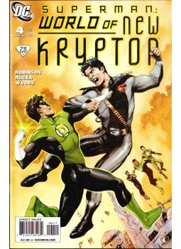 Woods, Pete, James Robinson, Greg Rucka - Superman: World of New Krypton 4. Woods, Pete, James Robinson, Greg Rucka - Superman: World of New Krypton 4., 2009 antikvár könyv