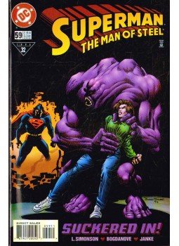 Simonson, Louise, Bogdanove, Jon - Superman: The Man of Steel 59. Simonson, Louise, Bogdanove, Jon - Superman: The Man of Steel 59., 1996 antikvár könyv