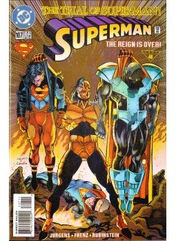 Jurgens, Dan, Frenz, Ron, Rubinstein, Joe - Superman 107. Jurgens, Dan, Frenz, Ron, Rubinstein, Joe - Superman 107., 1995 antikvár könyv