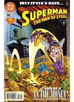 Simonson, Louise, Bogdanove, Jon - Superman: The Man of Steel 56. Simonson, Louise, Bogdanove, Jon - Superman: The Man of Steel 56., 1996 antikvár könyv