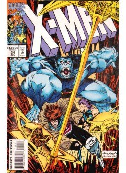 Nicieza, Fabian, Kubert, Andy - X-Men Vol. 1. No. 34 Nicieza, Fabian, Kubert, Andy - X-Men Vol. 1. No. 34, 1994 antikvár könyv