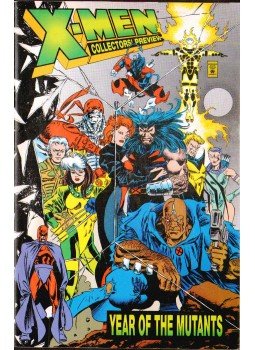 - X-Men: Year of the Mutants Collectors' Preview Vol. 1 No. 1 - X-Men: Year of the Mutants Collectors' Preview Vol. 1 No. 1, 1995 antikvár könyv