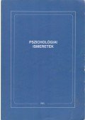 Dr. Kis Géza (szerk.) - Pszichológiai ismeretek