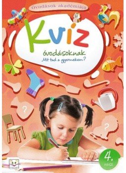 Joanna Kuryjak - Óvodások akadémiája - Kvíz óvodásoknak 4. rész, null 2016 antikvár könyv
