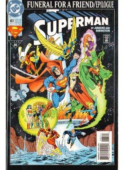 Jurgens, Dan, Rubinstein, Joe - Superman 83. Jurgens, Dan, Rubinstein, Joe - Superman 83., 1993 antikvár könyv
