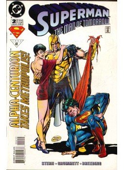 Stern, Roger, Grummett, Tom, Breeding, Brett - Superman: The Man of Tomorrow 2. Stern, Roger, Grummett, Tom, Breeding, Brett - Superman: The Man of Tomorrow 2., 1995 antikvár könyv