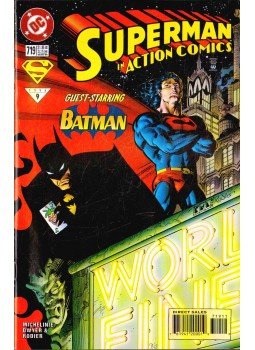 Dwyer, Kieron, Rodier, Denis, David Michelinie - Action Comics 719. Dwyer, Kieron, Rodier, Denis, David Michelinie - Action Comics 719., 1996 antikvár könyv