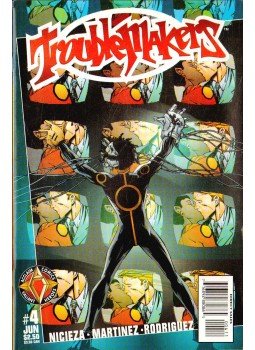 Nicieza, Fabian, MArtinez, Kenny - Troublemakers Vol. 1. No. 4 Nicieza, Fabian, MArtinez, Kenny - Troublemakers Vol. 1. No. 4, 1997 antikvár könyv
