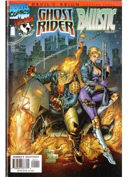 Ellis, Warren, Tan, Billy - Ghost Rider / Ballistic Vol. 1. No. 1 Ellis, Warren, Tan, Billy - Ghost Rider / Ballistic Vol. 1. No. 1, 1997 antikvár könyv