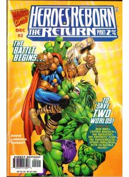 David, Peter, Larroca, Salvador - Heroes Reborn: The Return Vol. 1 No. 2. David, Peter, Larroca, Salvador - Heroes Reborn: The Return Vol. 1 No. 2., 1997 antikvár könyv