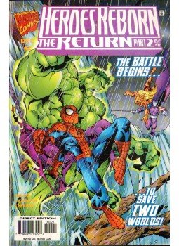 David, Peter, Larroca, Salvador - Heroes Reborn: The Return Vol. 1 No. 2. David, Peter, Larroca, Salvador - Heroes Reborn: The Return Vol. 1 No. 2., 1997 antikvár könyv