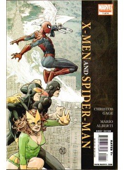 Gage, Christos N., Alberti, Mario - X-Men/Spider-Man No. 1 Gage, Christos N., Alberti, Mario - X-Men/Spider-Man No. 1, 2009 antikvár könyv