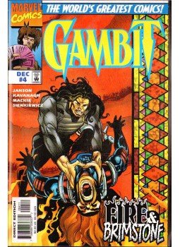 Kavanagh, Terry, Janson, Klaus, Sienkiewicz, Bill - Gambit Vol. 1. No. 4 Kavanagh, Terry, Janson, Klaus, Sienkiewicz, Bill - Gambit Vol. 1. No. 4, 1997 antikvár könyv