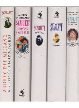 Milland, Audrey D. - Scarlett 1-5. Milland, Audrey D. - Scarlett 1-5., Budapest 0 antikvár könyv