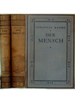 Ranke, Johannes - Der Mensch I-II. Ranke, Johannes - Der Mensch I-II., Leipzig 1923 antikvár könyv