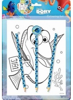 - Disney: Dory - színezőkészlet radírral - Disney: Dory - színezőkészlet radírral, null 2016 antikvár könyv