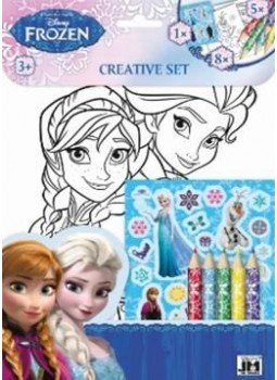  - Disney: Frozen - színezőkészlet matricákkal, null 2016 antikvár könyv