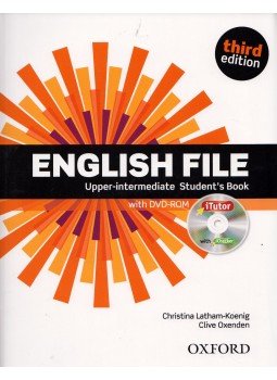 Christina Latham-Koenig, Clive Oxenden - English File Upper-intermediate Student's Book Christina Latham-Koenig, Clive Oxenden - English File Upper-intermediate Student's Book, Oxford 2018 antikvár könyv
