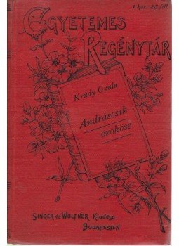 Krúdy Gyula - Andráscsik örököse Krúdy Gyula - Andráscsik örököse, Budapest 0 antikvár könyv