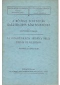 Devecseri Gábor - A művészi tudatosság Kallimachos költészetében