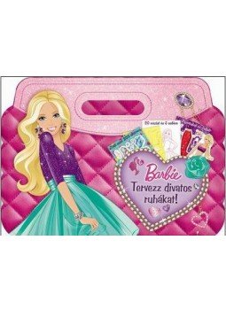  - Barbie - Tervezz divatos ruhákat! - Több, mint 200 matrica, 20 vázlat, 3 sablon, null 2016 antikvár könyv