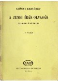 Szőnyi Erzsébet - A zenei írás-olvasás gyakorló füzetei 3. füzet