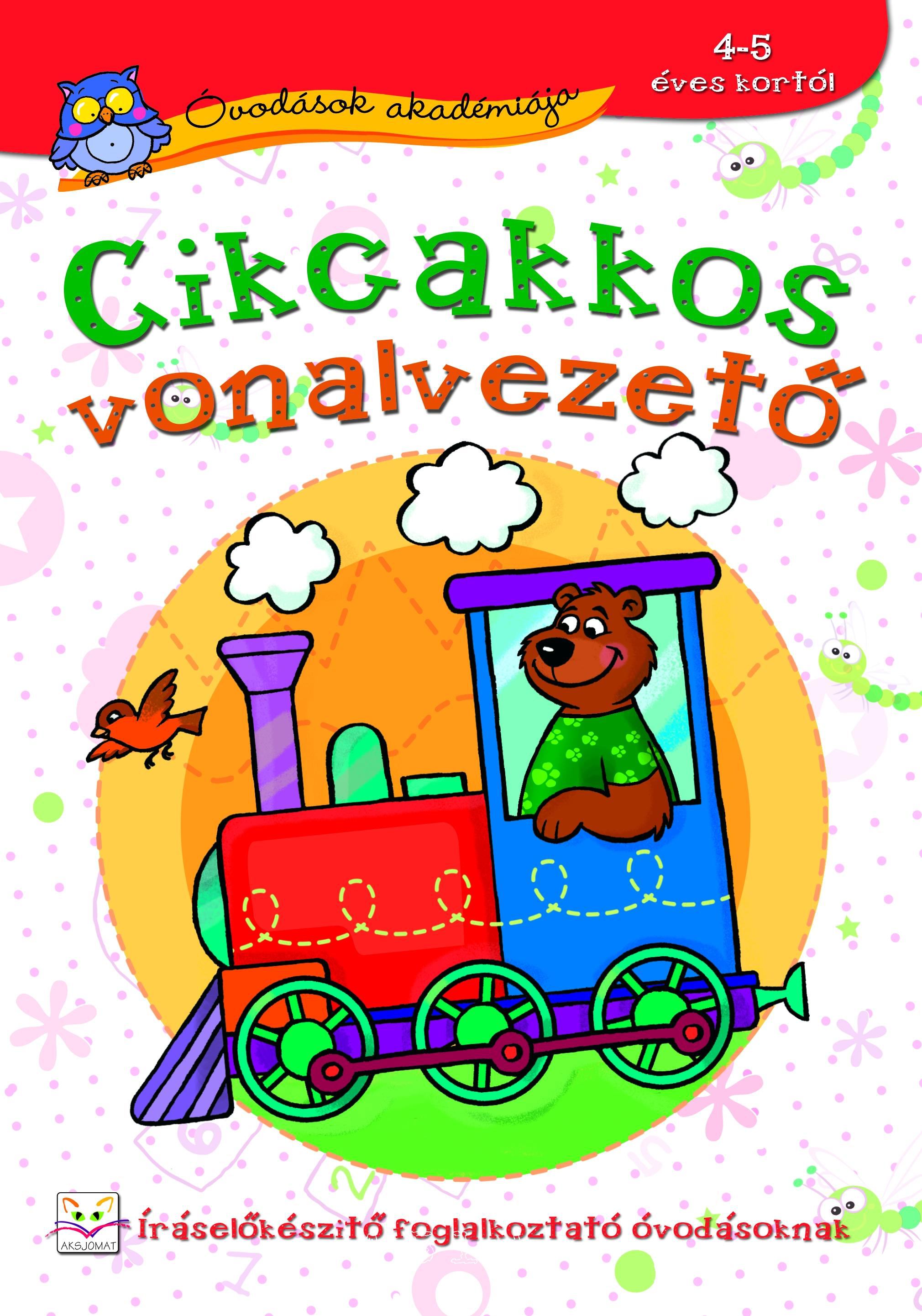 Anna Podgórska - Óvodások akadémiája. Cikcakkos vonalvezető 5-6 éveseknek, null 2016 antikvár könyv