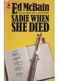 Ed McBain - Sadie When She Died