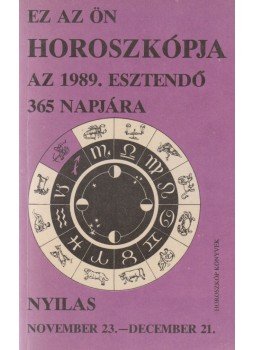  - Nyilas 1989,  1989 antikvár könyv