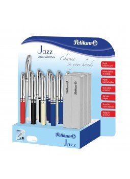 09063934 - Pelikan Jazz Classic golyóstoll 12db toll/display (2x6szín)+karton ajándékdoboz, null 2016 antikvár könyv