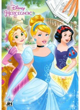  - Disney Hercegnők - A4 színező 2, null 2016 antikvár könyv