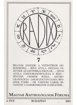Tóth Lívia - Radix 7. Tóth Lívia - Radix 7., Budapest 2001 antikvár könyv