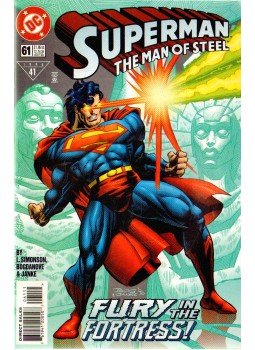 Simonson, Louise, Bogdanove, Jon - Superman: The Man of Steel 61. Simonson, Louise, Bogdanove, Jon - Superman: The Man of Steel 61., 1996 antikvár könyv