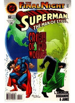 Simonson, Louise, Bogdanove, Jon - Superman: The Man of Steel 62. Simonson, Louise, Bogdanove, Jon - Superman: The Man of Steel 62., 1996 antikvár könyv