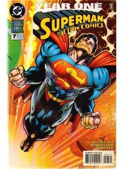Michelinie, David, Robertson, Darick - Action Comics Annual 7. Michelinie, David, Robertson, Darick - Action Comics Annual 7., 1995 antikvár könyv