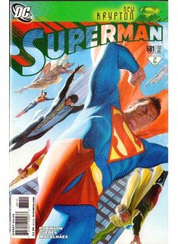 Robinson, James, Guedes, Renato - Superman 681. Robinson, James, Guedes, Renato - Superman 681., 2008 antikvár könyv