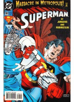 Jurgens, Dan, Rubinstein, Joe - Superman 92. Jurgens, Dan, Rubinstein, Joe - Superman 92., 1994 antikvár könyv