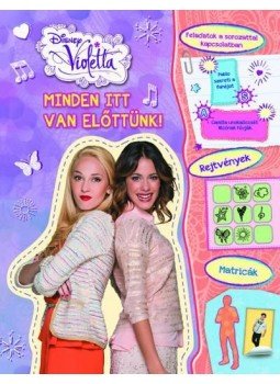  - Disney - Violetta - Minden itt van előttünk! - D013M, null 2016 antikvár könyv