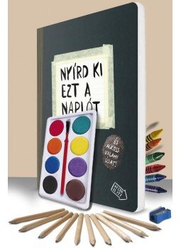 Keri Smith - Nyírd ki ezt a naplót - pingálószettel - és alkoss valami újat! Keri Smith - Nyírd ki ezt a naplót - pingálószettel - és alkoss valami újat!, null 2016 antikvár könyv