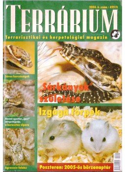 Fehér Tamás - Terrárium 2004/6. Fehér Tamás - Terrárium 2004/6., 2004 antikvár könyv