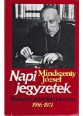 Mindszenty József - Napi jegyzetek