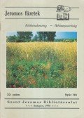 Tarjányi Béla - Jeromos füzetek 32. szám