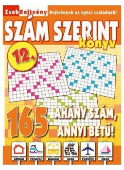 CsoSch Bt. - ZsebRejtvény SZÁM SZERINT Könyv 12. CsoSch Bt. - ZsebRejtvény SZÁM SZERINT Könyv 12., null 2016 antikvár könyv