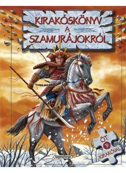  - Nagy kirakóskönyv - Kirakóskönyv a szamurájokról #, null 2013 antikvár könyv