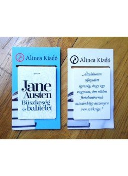 Jane Austen - Büszkeség és balítélet idézetes mágneses könyvjelző, null 2016 antikvár könyv