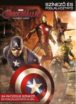 - Bosszúállók - Ultron kora Színező és foglalkoztató 24, null 2016 antikvár könyv