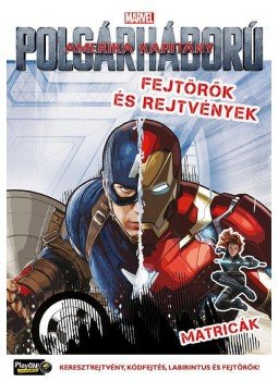  - Amerika Kapitány - Polgárháború rejtvények és fejtörők 24, null 2016 antikvár könyv
