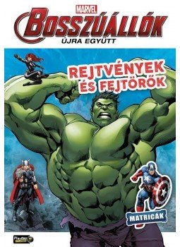  - Bosszúállók - Ultron kora Rejtvények és fejtörők matricákkal 24, null 2016 antikvár könyv