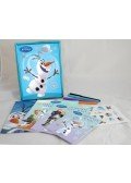  - Disney - Jégvarázs - Olaf tökéletes napja (fémdoboz, benne: 3 könyv, 4 filctoll, poszter és matricák)